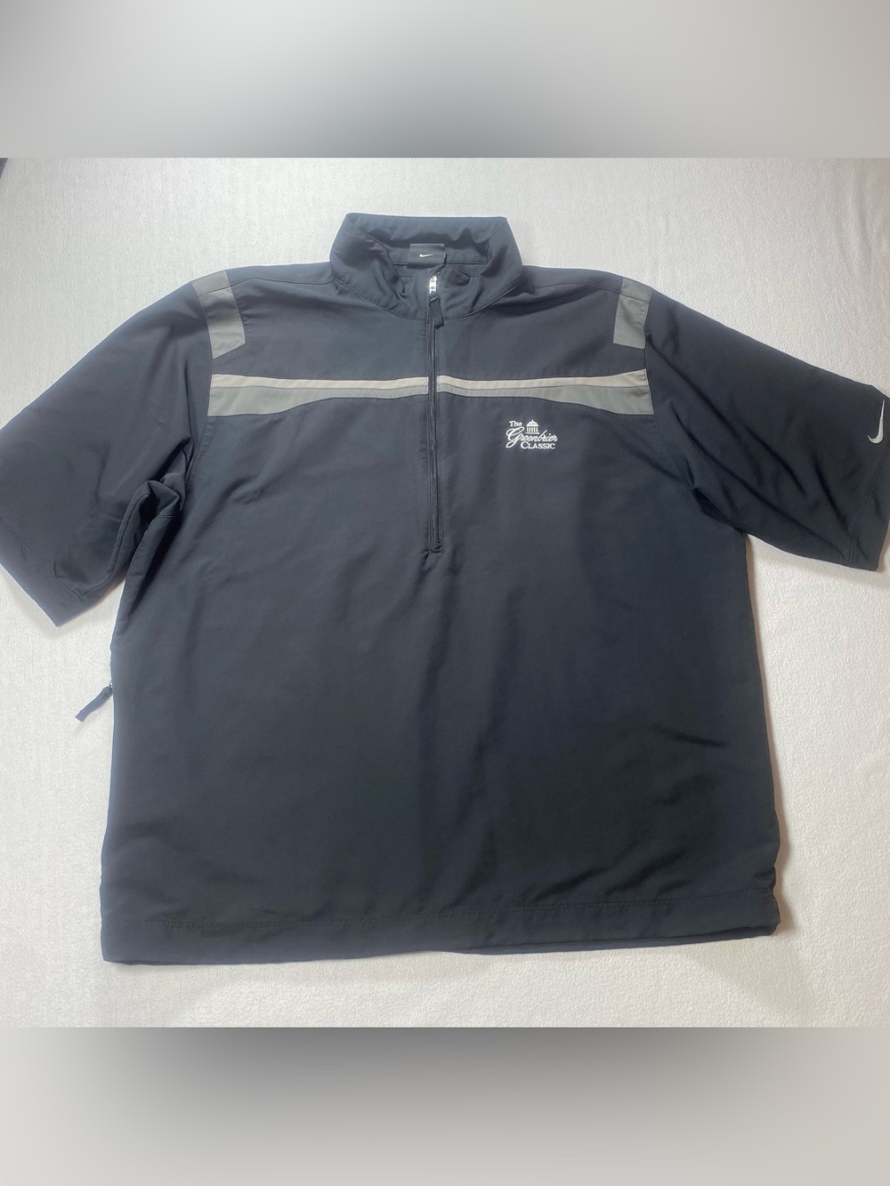 Nike Golf The Greenbrier Classic Black Half-Zip Pullover size large